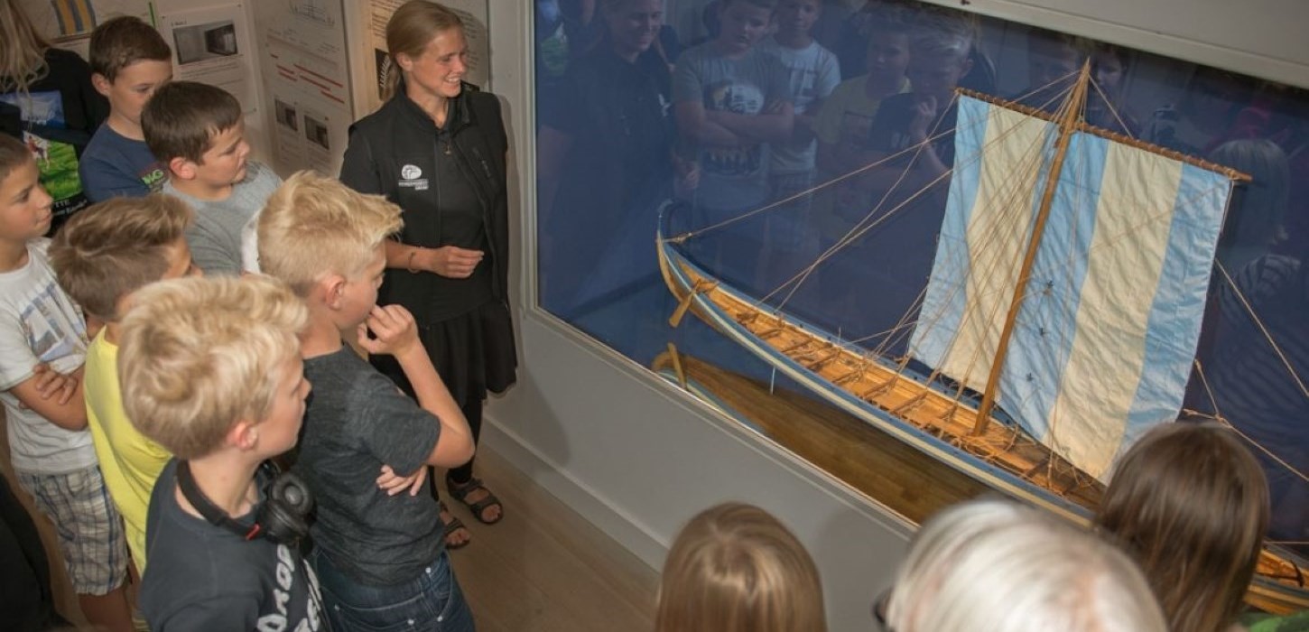 Lejrskole på vikingemuseet ladby